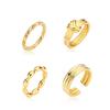 TOU [4SET] NC022 Bold&Bold Layered Ring