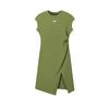 Original Simple Classic Retro Casual Versatile Comfortable Split Hem Solid Color Knitted Short Sleeve Dress Women Dresses F51W629312FGN