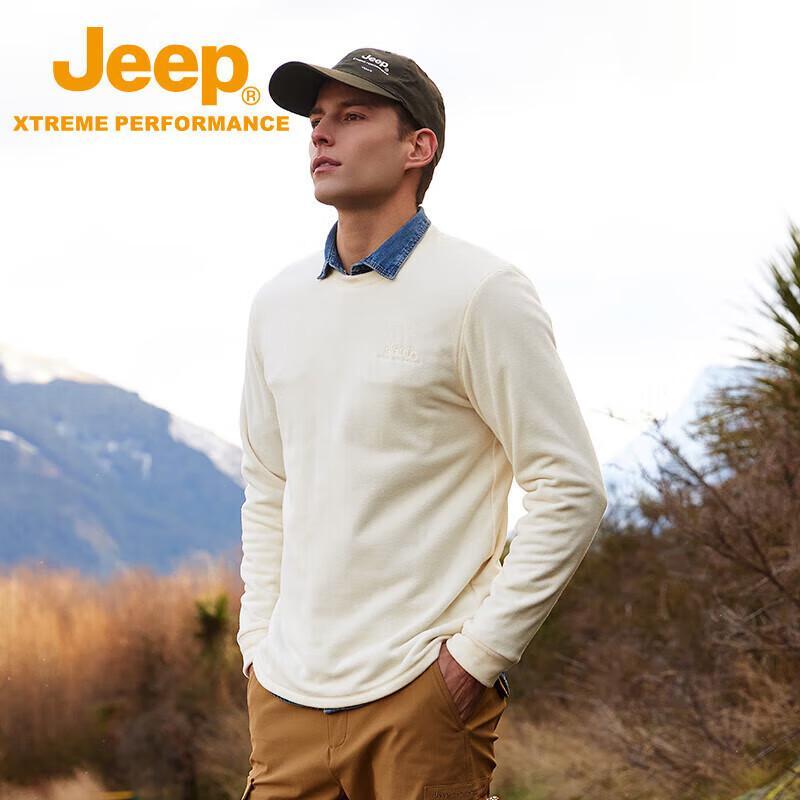 

Jeep Men s Warm Fleece Pullover Sweatshirt XL