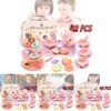 Delightful Pretend Play Kitchen Set With Realistic Food And Dessert Accessories Gift Box