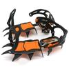 12 Teeth Ice Shoes   Crampons with   Straps, Snow Traction Clts for Climbing, Ski Mountaineering, Glacier Hiking and More, US 6-13.5 ,