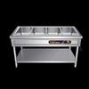 Commercial Stainless Steel 4-Compartment Food Warmer