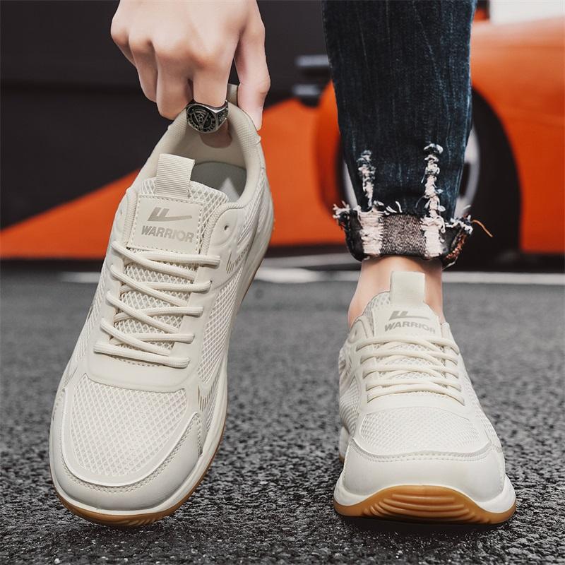 Warrior Stylish Minimalist Sports Casual Trendy Versatile Lightweight Durable Slip-Resistant Low-Top Lifestyle Shoes Men sneakers WXY(S)-4668N02