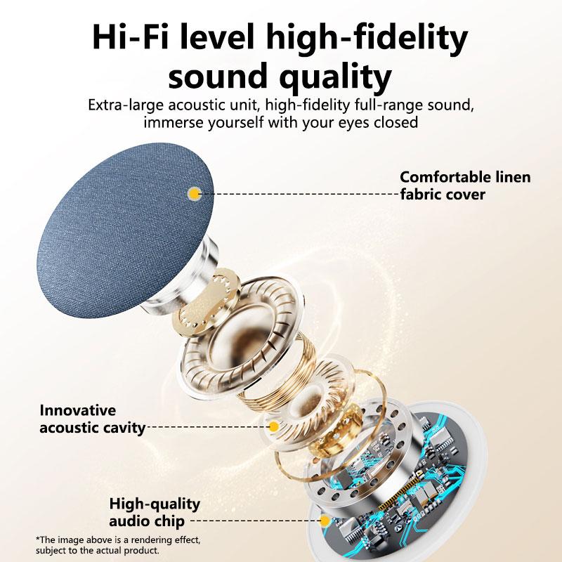 Pillow Side Sleep Aid Speaker Ultrasonic Speaker High Dynamic Sound Quality Pillow Bottom Sound Butterfly Bluetooth Speaker
