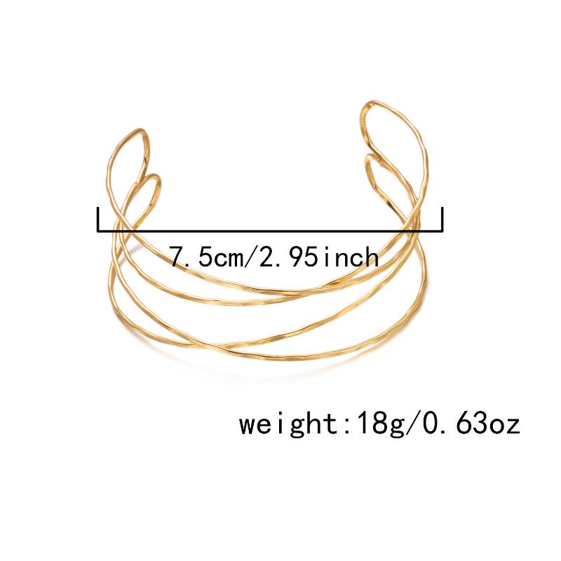 Vacation Style Seashell Starfish Open Arm Bracelet Bohemia Personality Adjustable Women'S Armband
