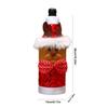Wine Bottle Covers Christmas Wine Bottle Bag Christmas Decorations Bottle Dress Wine Accessory Wine Bottle Pouch Bottle Sleeve