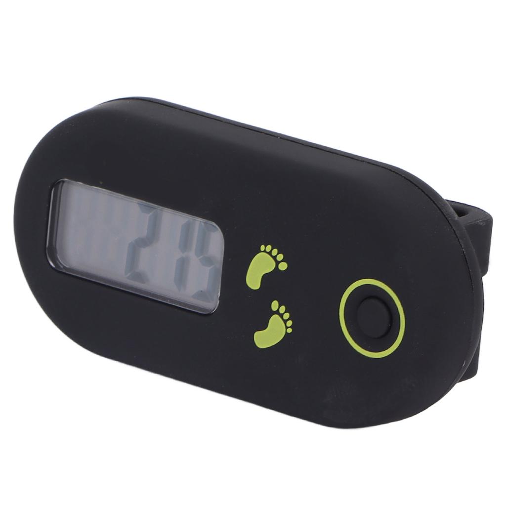 Mini Schrittzähler Leichtgewicht Taillenclip-Typ Matte Oberflächen Walking Pedometer mit Trageband