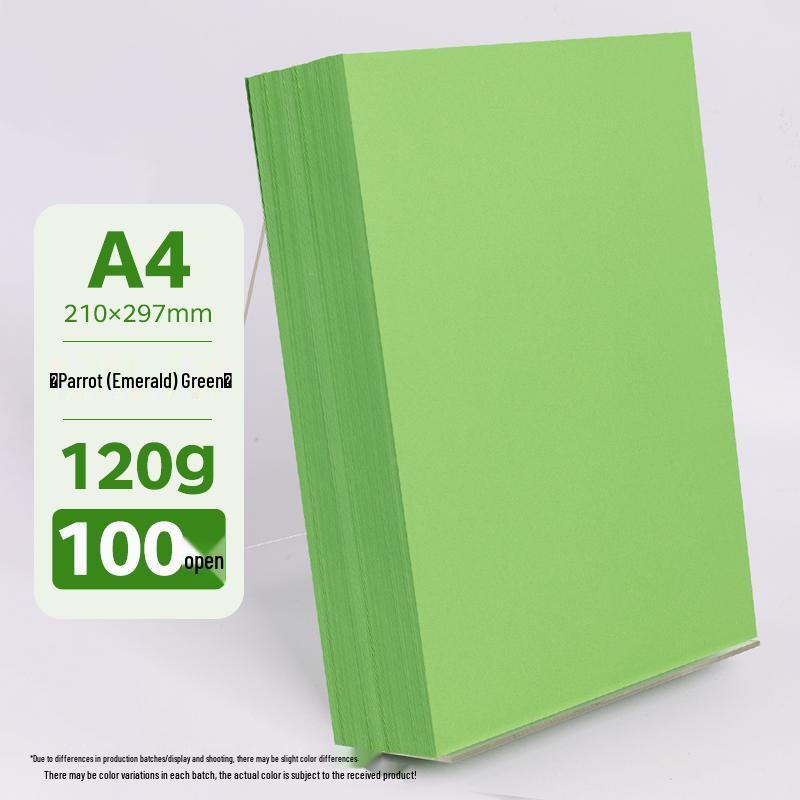 A4 Assorted Color Thickened Origami Paper 80g/120g/150g - Pink, Red, Blue