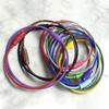 10Pcs Colorful Stainless Steel Luggage Tag Wire Clips Anti-Loose Secure Holders for Travel Suitcase Backpack Office Use