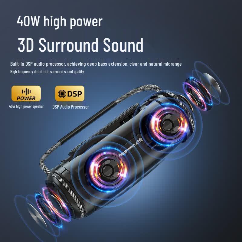 Newsmy Portable Bluetooth Speaker (CN Version)