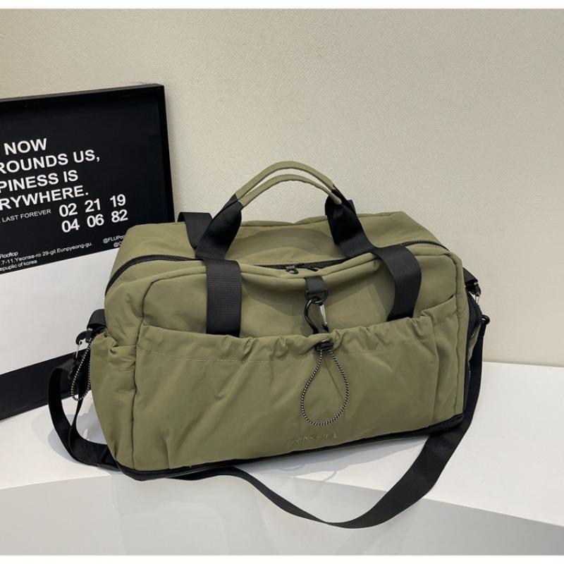 Large capacity messenger business travel luggage women's new leisure sports fitness portable short-distance travel bag
