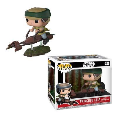 Funko POP! Star Wars - Leia On Speeder Bike Deluxe Vinyl Figure