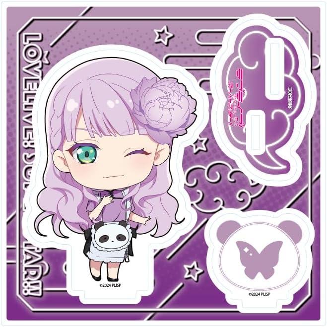 Love Live! Superstar!! 43 Vienna Margarete [Mini Character Illustration] China Maid Outfit Ver. Acrylic Stand Plate