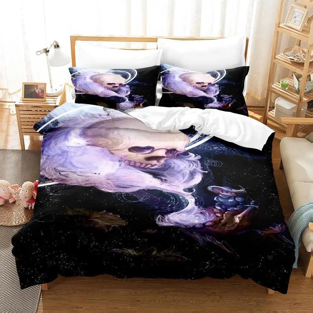 Loop Hero Bedding Set Single Twin Full Queen King Size Bed Set Adult Kid Bedroom Duvet Cover Sets 3D Print Anime Bed Sheet Set