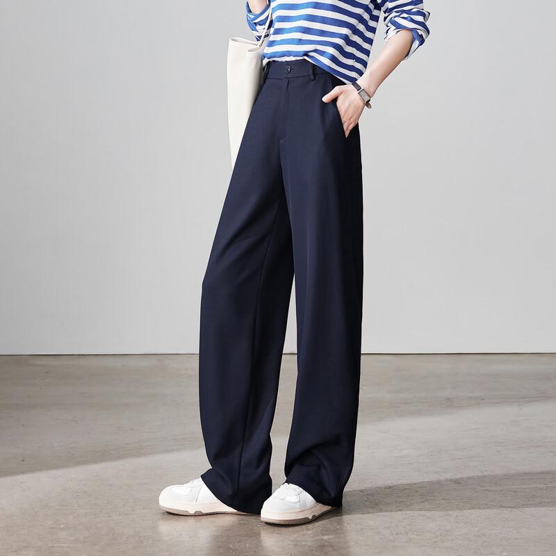 SOFSIL Women's High-Waist Wide-Leg Casual Pants