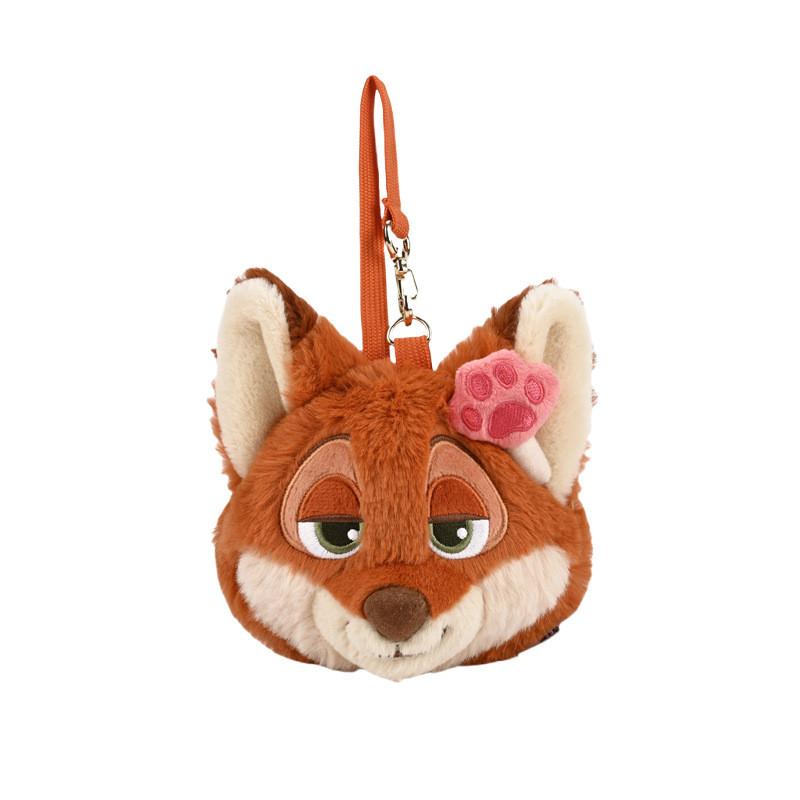 

Zootopia Police Officer Nick Plush Backpack Charm With Short Pile Plush For Kids And Fans Style F