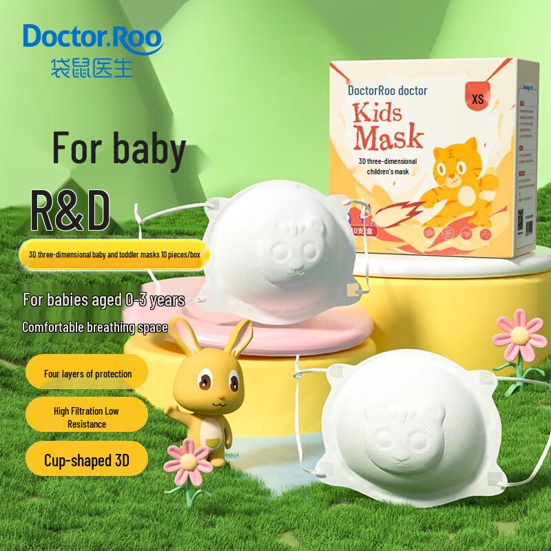 Kangaroo Doctor 3D Infant & Toddler Face Mask