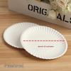 ZISIZ Disposable Round Paper Plates