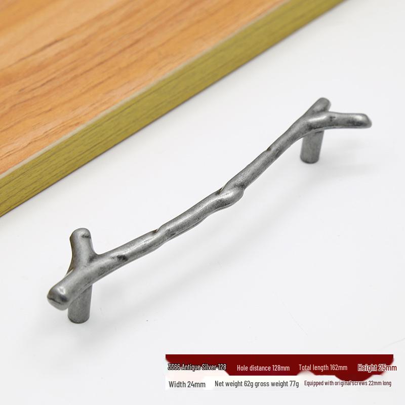Antique Bronze Minimalist Cabinet and Drawer Handle