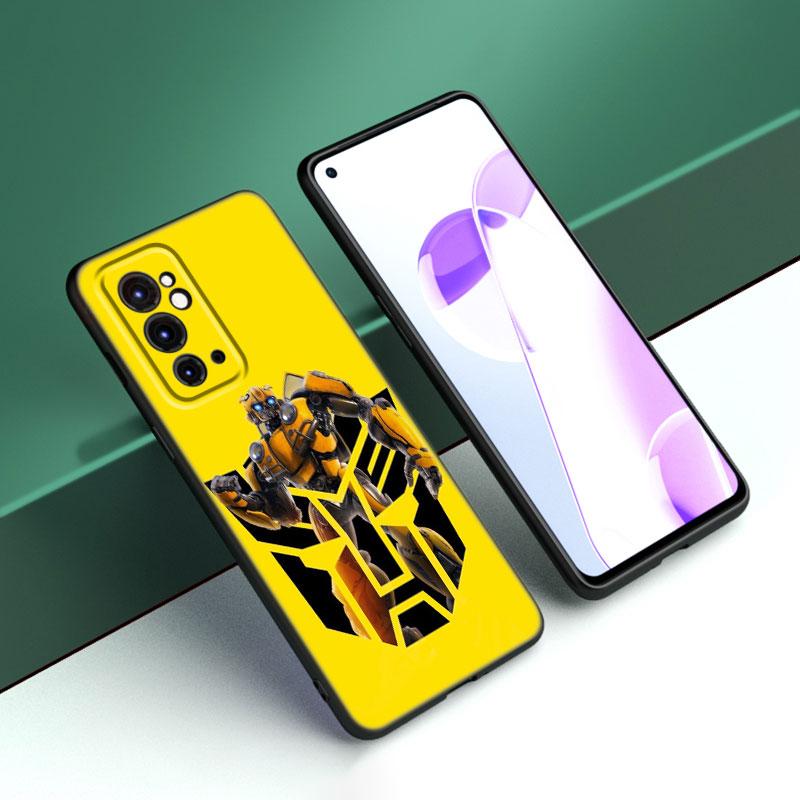 

Трансформеры Шмель черный силиконовый чехол для телефона OnePlus 9 10 11 12 ACE 2V Pro 9RT 10T 10R Nord CE 2 3 Lite N10 N20 N30 5G OnePlus Nord 2 5G
