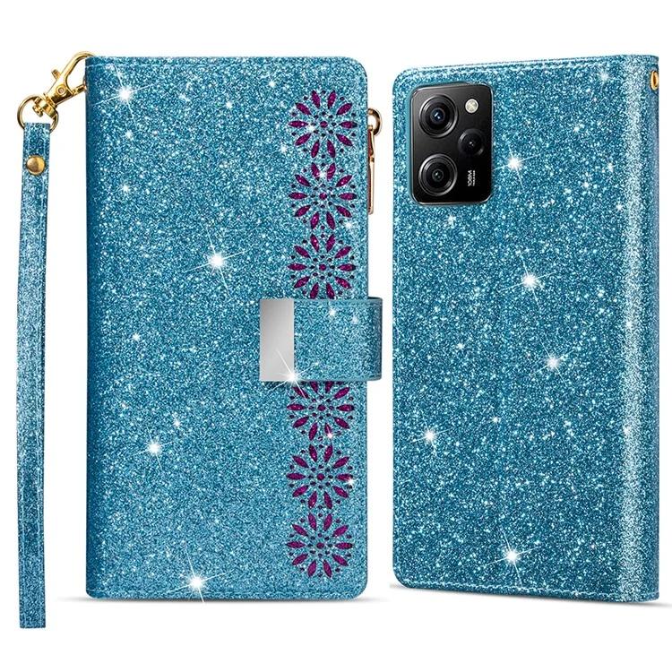 

Для Xiaomi Poco X5 Pro 5G/Redmi Note 12 Pro Speed ​​5G/Note 12 Pro 5G чехол для телефона Кошелек на молнии чехол из искусственной кожи