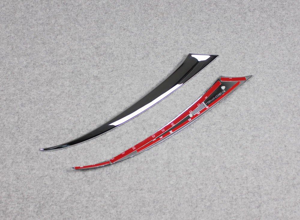 RUIQ Mazda DK Series Exterior Chrome Plated Front Headlight Eyeliner Specially Designed for the Mazda CX-3 Garnish, CX-3