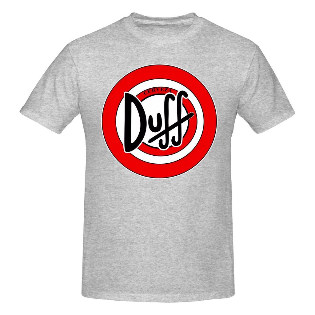 Duff Beer 5 Ultraminimalist Tshirt Artistic Commuting Rich Color Basic Tee