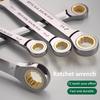 1Pc Double Head Universal Torx Wrench Adjustable Torque 6-27mm Ratchet Spanner for Bicycle Motorcycle Car Repair Tools Hand Tool