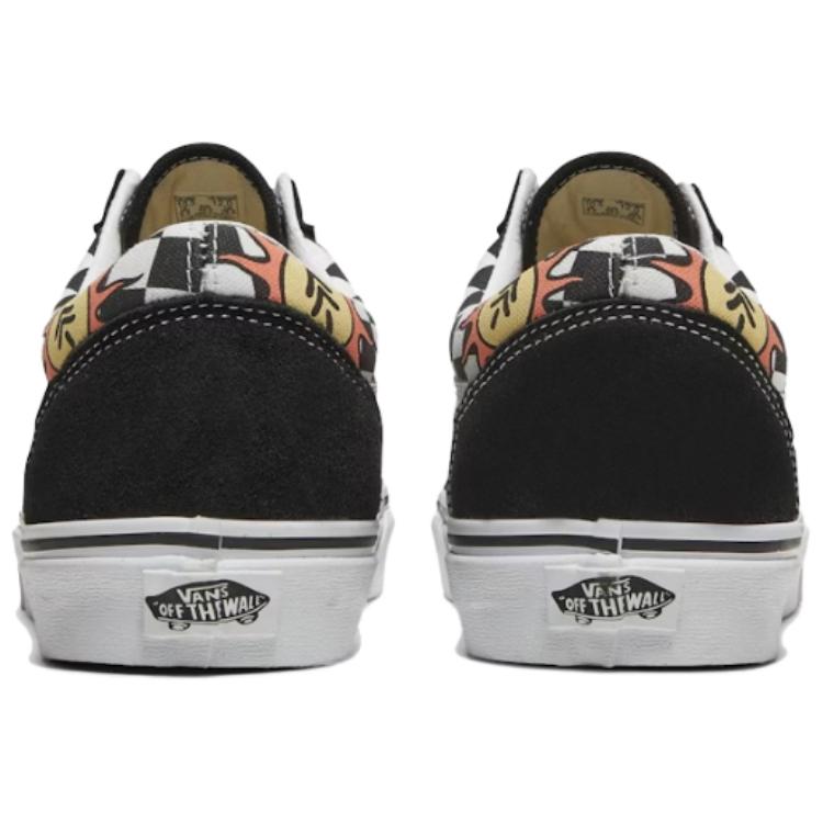 Parks Project X Vans Old Skool Capsule Collection - Checkerboard Unisex Sneakers Black True-White VN0A7Q2J6R6