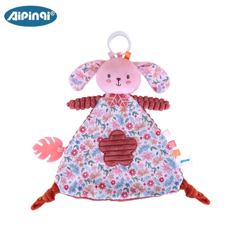 

Aipinqi Розовый Комфортный Плед с Прорезывателем и Шуршащей Бумагой: Мягкая детская плюшевая игрушка в наличии 40cm