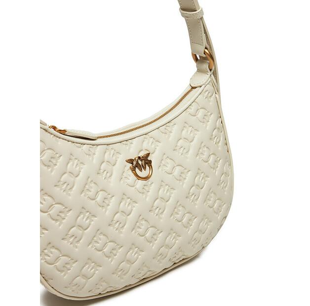 Сумка PINKO Half Moon Mini Fl AI 24-25 PLTT 102790 A1YB светло-бежевый