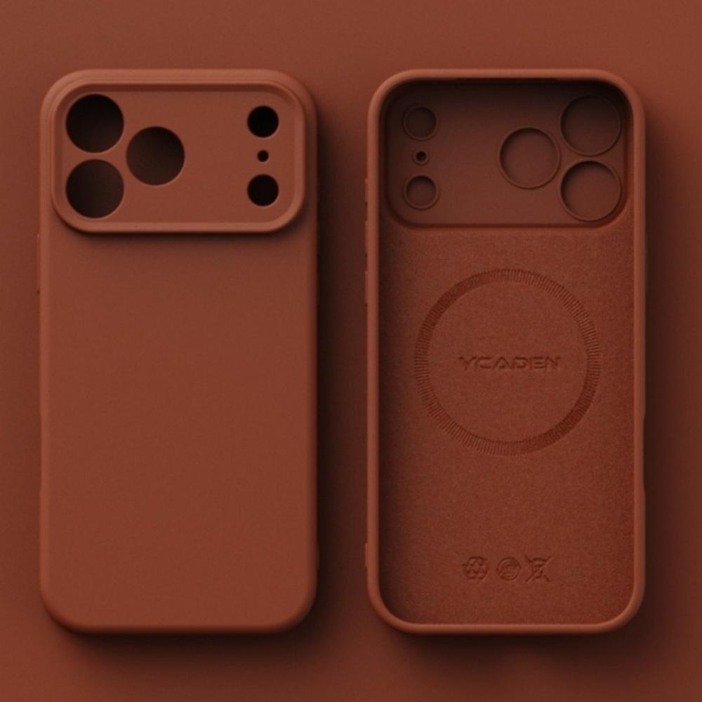 TPU Shockproof Cover For iPhone 17 16 Pro Max For iPhone 17Air 16 15 14 13 Plus Case Liquid Silicone Original TPU Magsafe Case