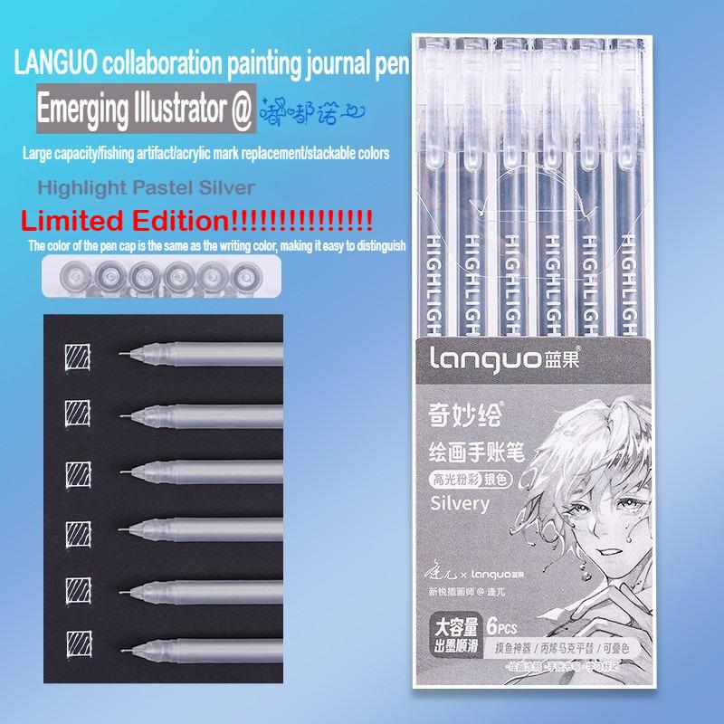 Languo 216 Colori Penna Manuale Multicolore 1,0 mm Colore Morandi Set di Penne Gel e Pennarelli Cancelleria Ufficio Forniture Scolastiche