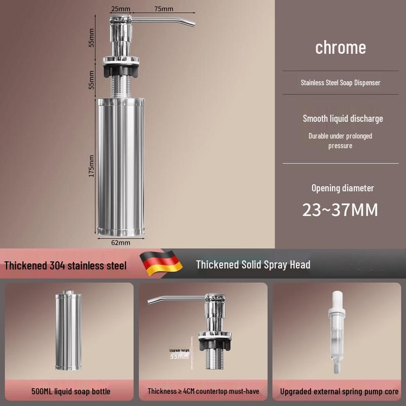 

OLOEY Kitchen Sink Soap Dispenser