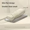 1set Ultra-Light Mini Pocket Umbrella with Case, Manual Open, Foldable 5-Fold Portable Sunshade, Fashion Cute Minimalist Design