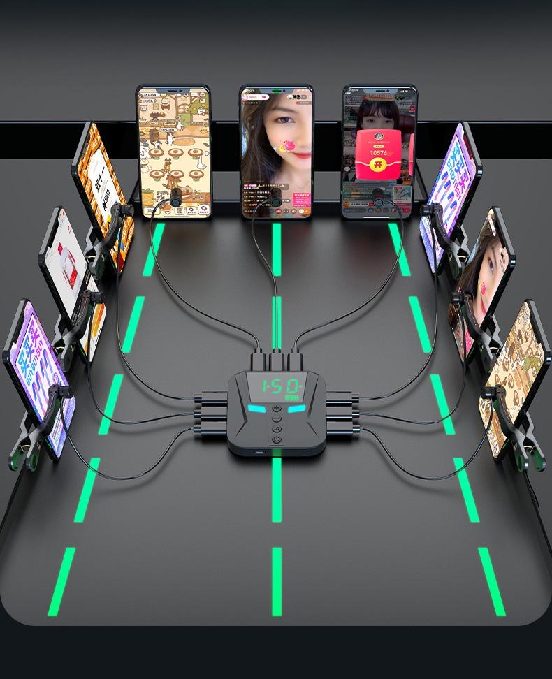 Mobile Screen Auto Clicker for Live Streaming and Red Heart Engagement