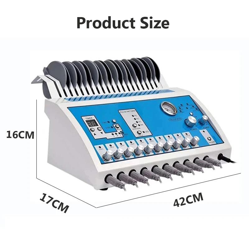Aparat de masaj pentru piept cu presiune negativă 2 în 1 EMS pentru creșterea sânilor feselor crește pierderea în greutate Mașină de mărire a sânilor