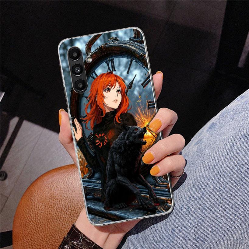 Mylene Farmer Phone Case For Samsung Galaxy A17 A16 A15 A14 A13 A57 A56 A55 A54 A53 A37 A36 A35 A34 A33 A26 A25 A24 A23 Galaxy A