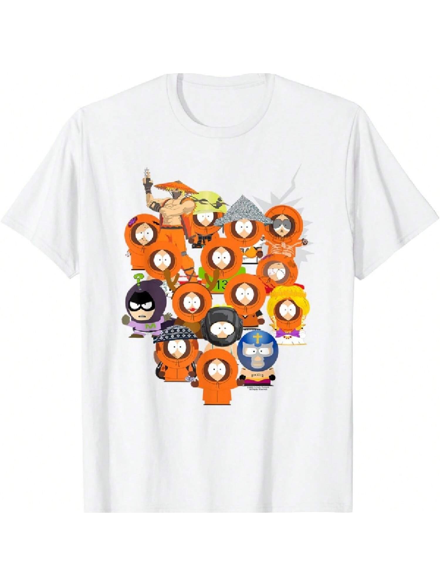 South Park Many Faces Of Kenny T-Shirt S разноцветный