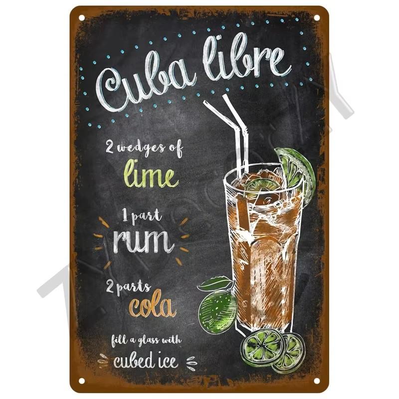 CocktailClassics Vintage Aperol Sign - Retro Cocktail Advertisement Waterproof Outdoor Decor for Street Cafes & Bistros