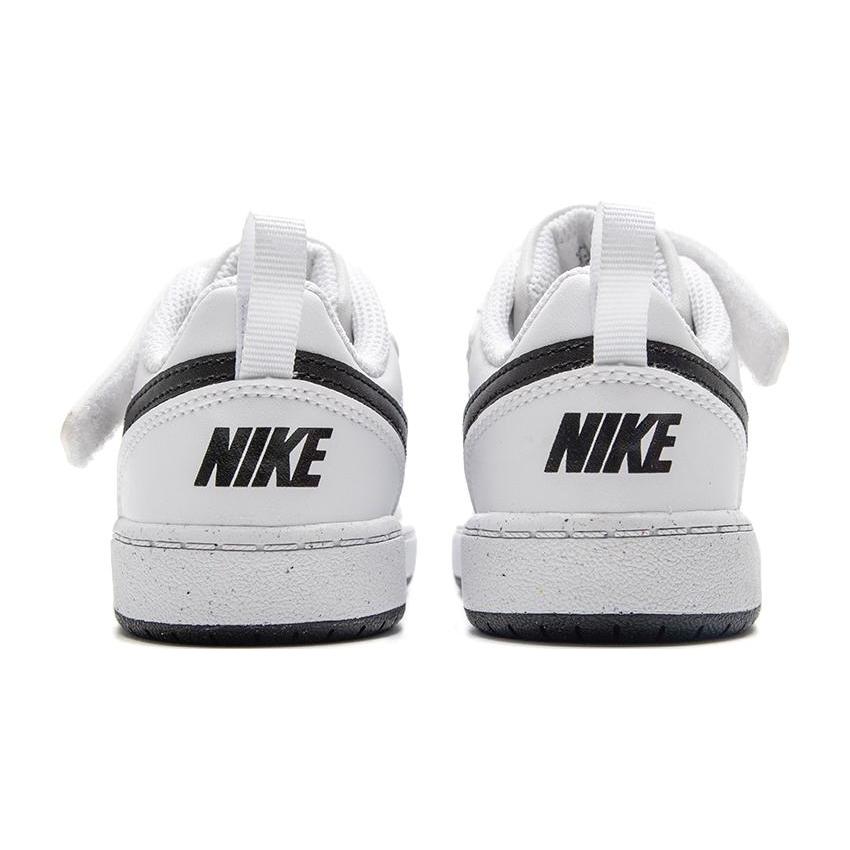 Ny Nike Court Borough Low Recraft TD 'Hvit Svart' DV5458-104