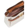 Michael Kors Mk Angelina Classic Monogram Vintage Commuter Shoulder Bag Women Shoulder Bag Vanilla-White 32F2GAQC1B-VANILLA
