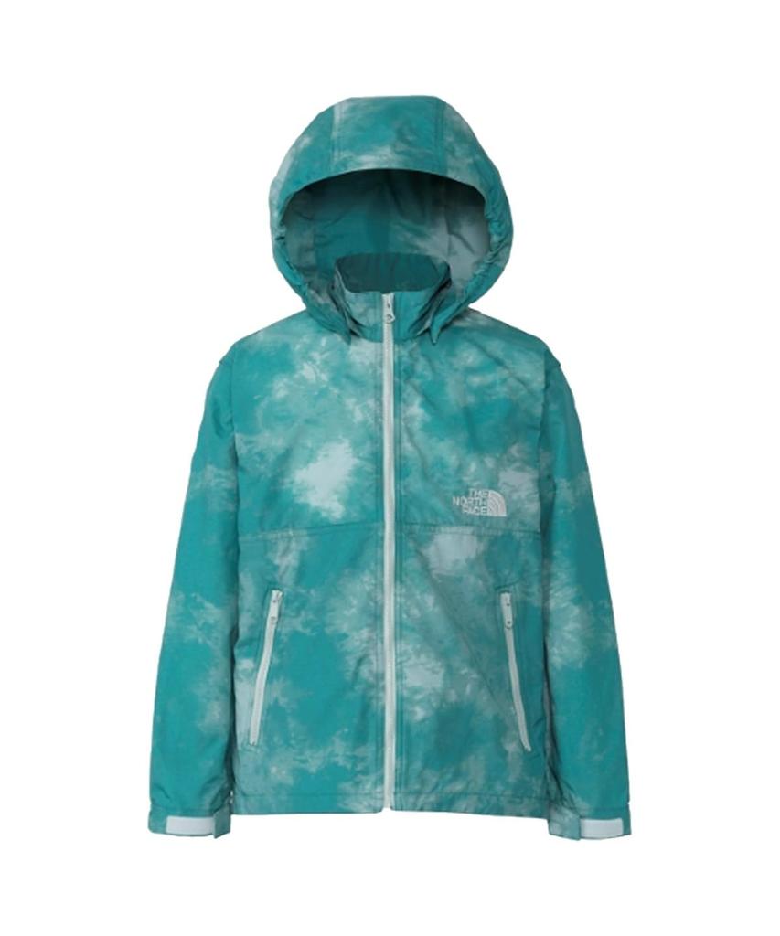 The North Face Novelty Compact Ice Dye Size 140 Jacket, Green,