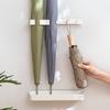 Wandmontierter Regenschirmständer mit Abtropfschale für den Eingangsbereich