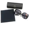Very Good Cartier Sunglasses Trinity With Logo Black Mens CT0246S 001 Used