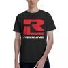 REDLINE 100 Katoen Casual Ademend Comfortabel Shirt Korte Mouw T-shirt T-shirt Mannen