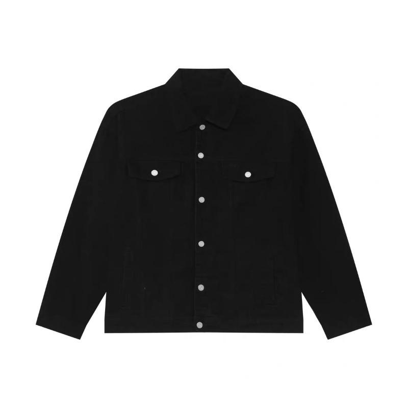 High Street Ruffian Handsome Denim Jacket Men's Autumn American Washed Old Bomber Jacket Retro Trendy Couple Top