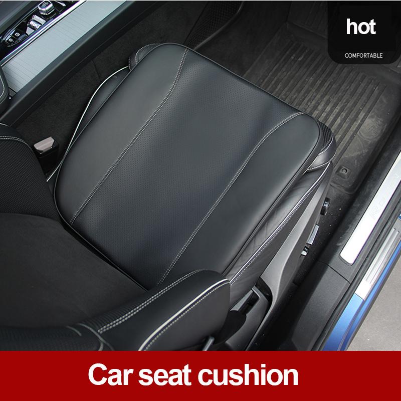 Car Neck Pillow Lumbar Support Leather Headrest Neck and Waist Protection Comfortable and Breathable Seat Interior Accessories