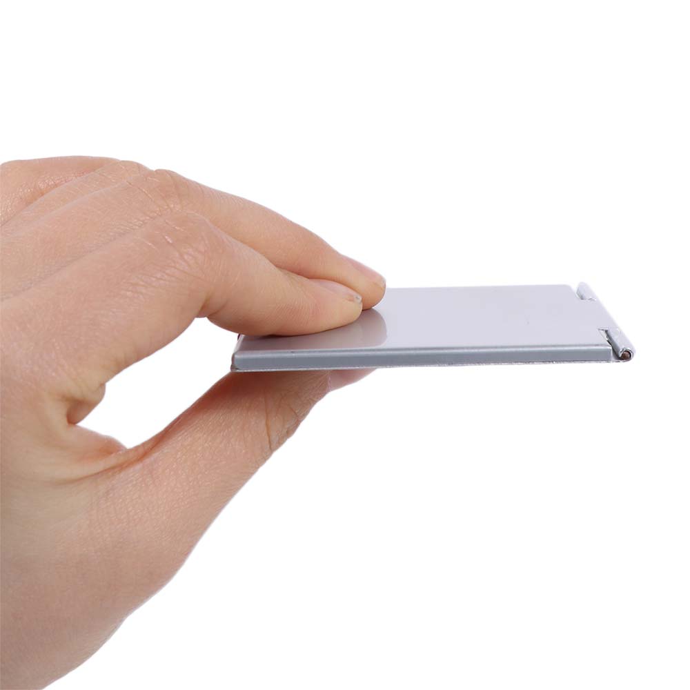 Foldable Folding Mirror Rectangle Pocket Mini Mirror Decorative Makeup Mirrors  Travel Use