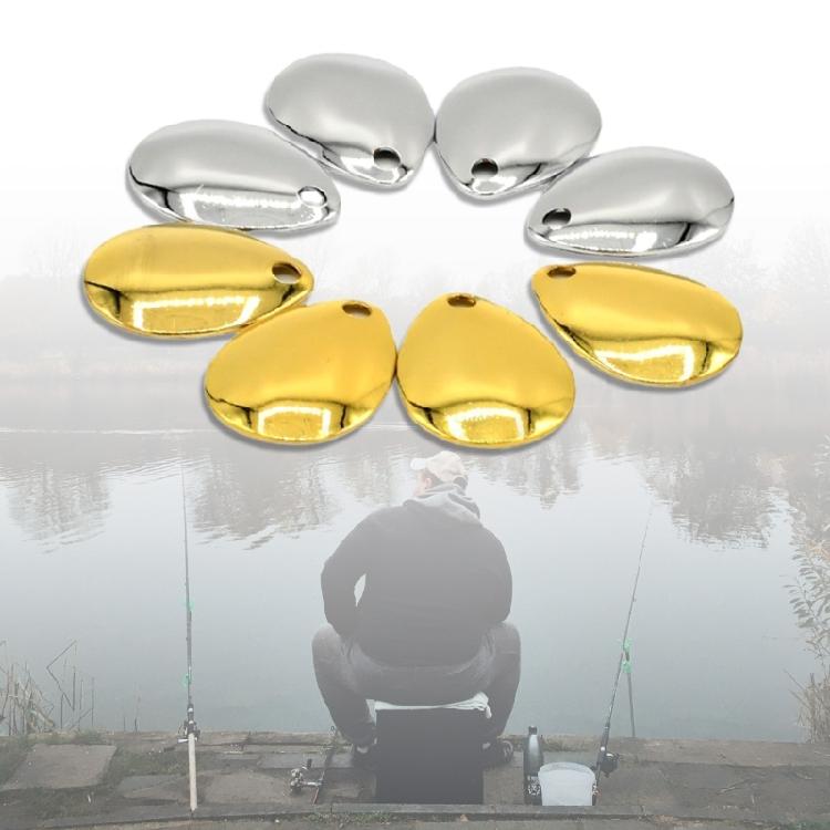 50Pcs Spinner Metal Lures for Fishing Saltwater Baits Spinner Lures